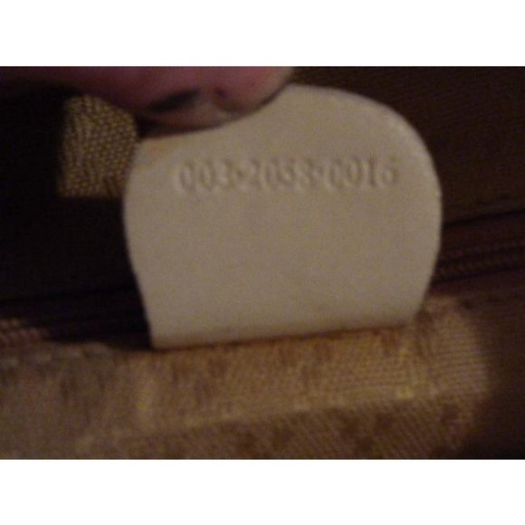 Gucci And Bamboo Handle White Leather Backpack - Picture 3 of 12